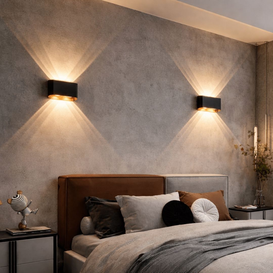 Apliqué Nordico - Luz Cálida / IP44 / Metal - Disponible en Dreamy Home!