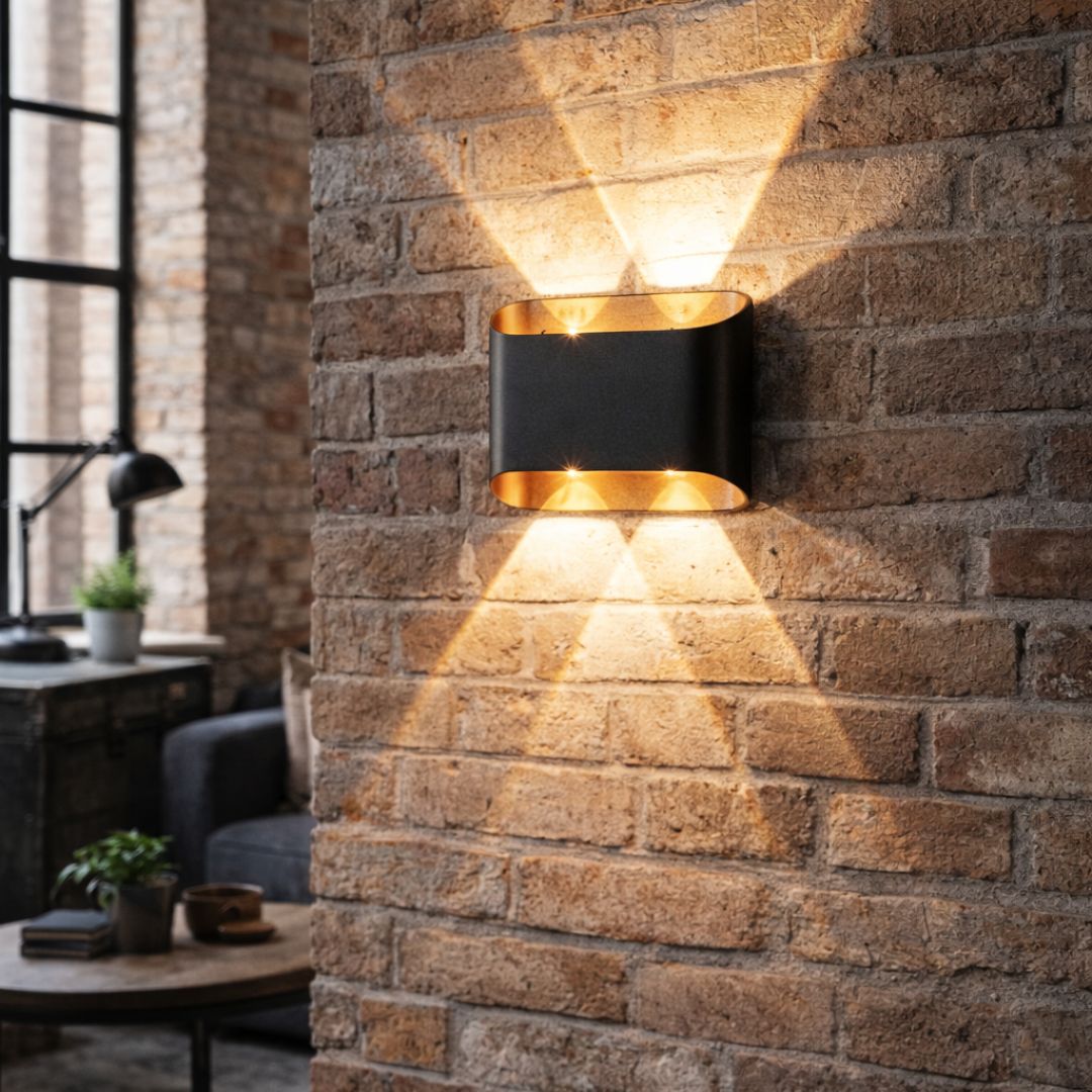 Apliqué Nordico - Luz Cálida / IP44 / Metal - Disponible en Dreamy Home!