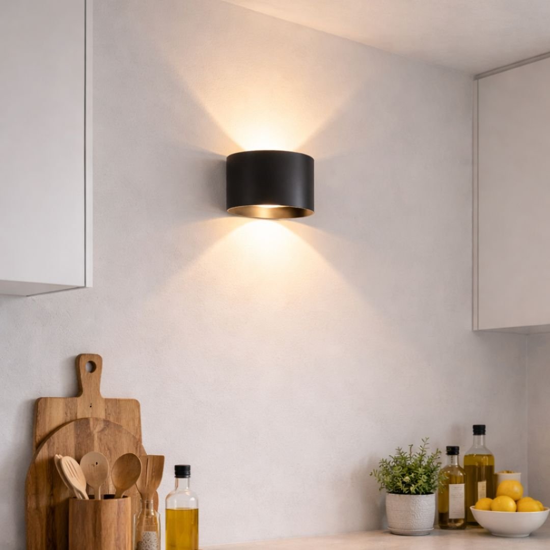 Apliqué Redondo Luz Ajustable - Cálido / Metal / IP44 - Disponible en Dreamy Home!