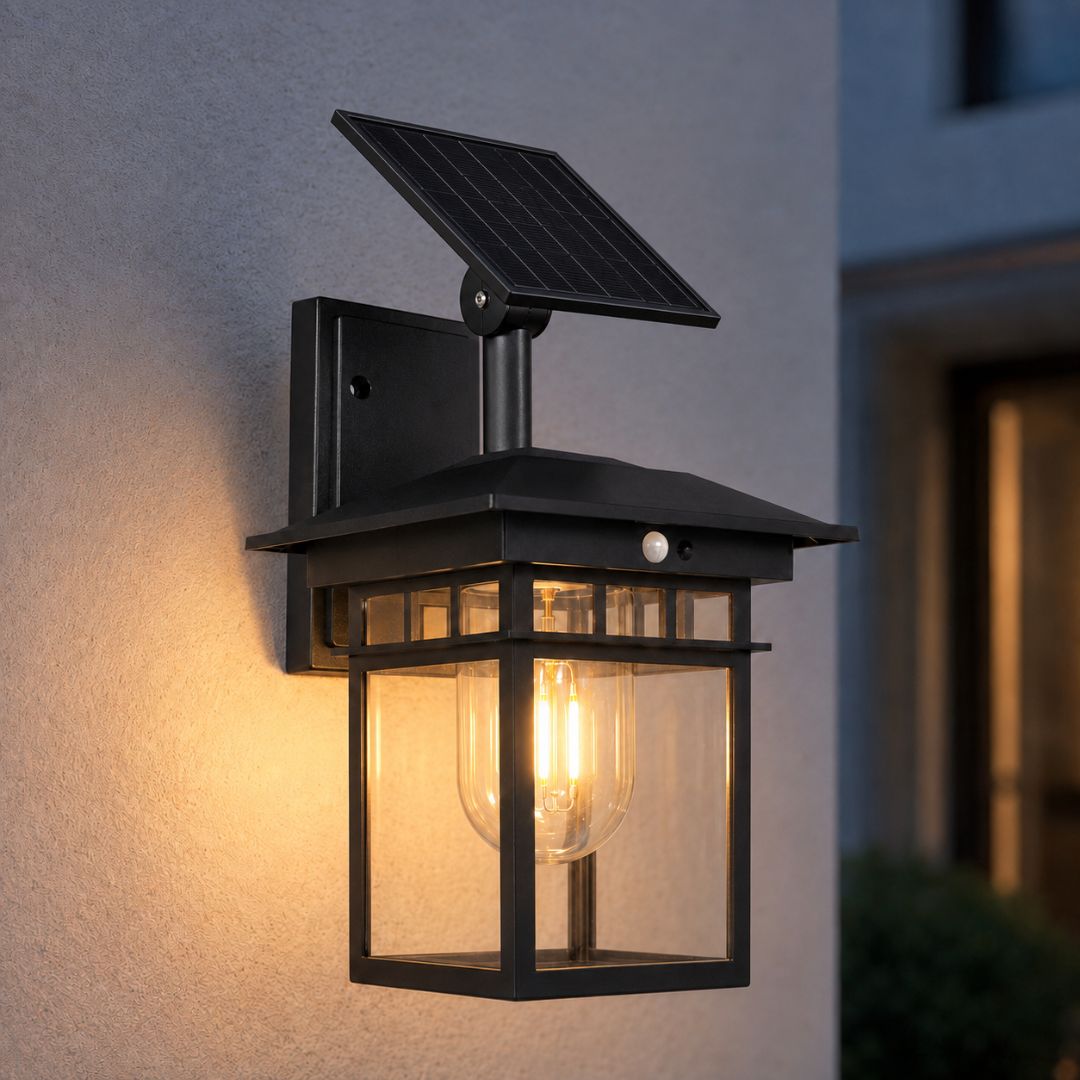 Aplique Solar Lumix - Sensor de Movimiento / 60 W / IP65 - Disponible en Dreamy Home!