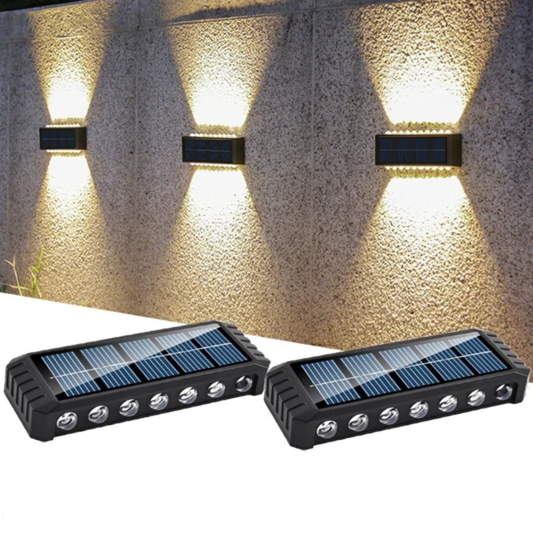 Set de 2 Apliques de Caminos Shine Solar - Luz Cálida / IP65 - Disponible en Dreamy Home!