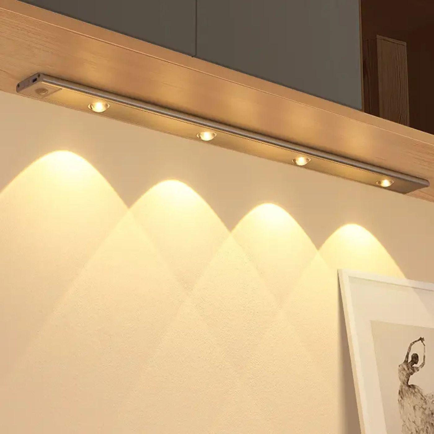 Barra con Sensor Inalámbrica - Luz Cálida o Fría o Neutra / USB - Iluminación - Disponible en Dreamy Home!