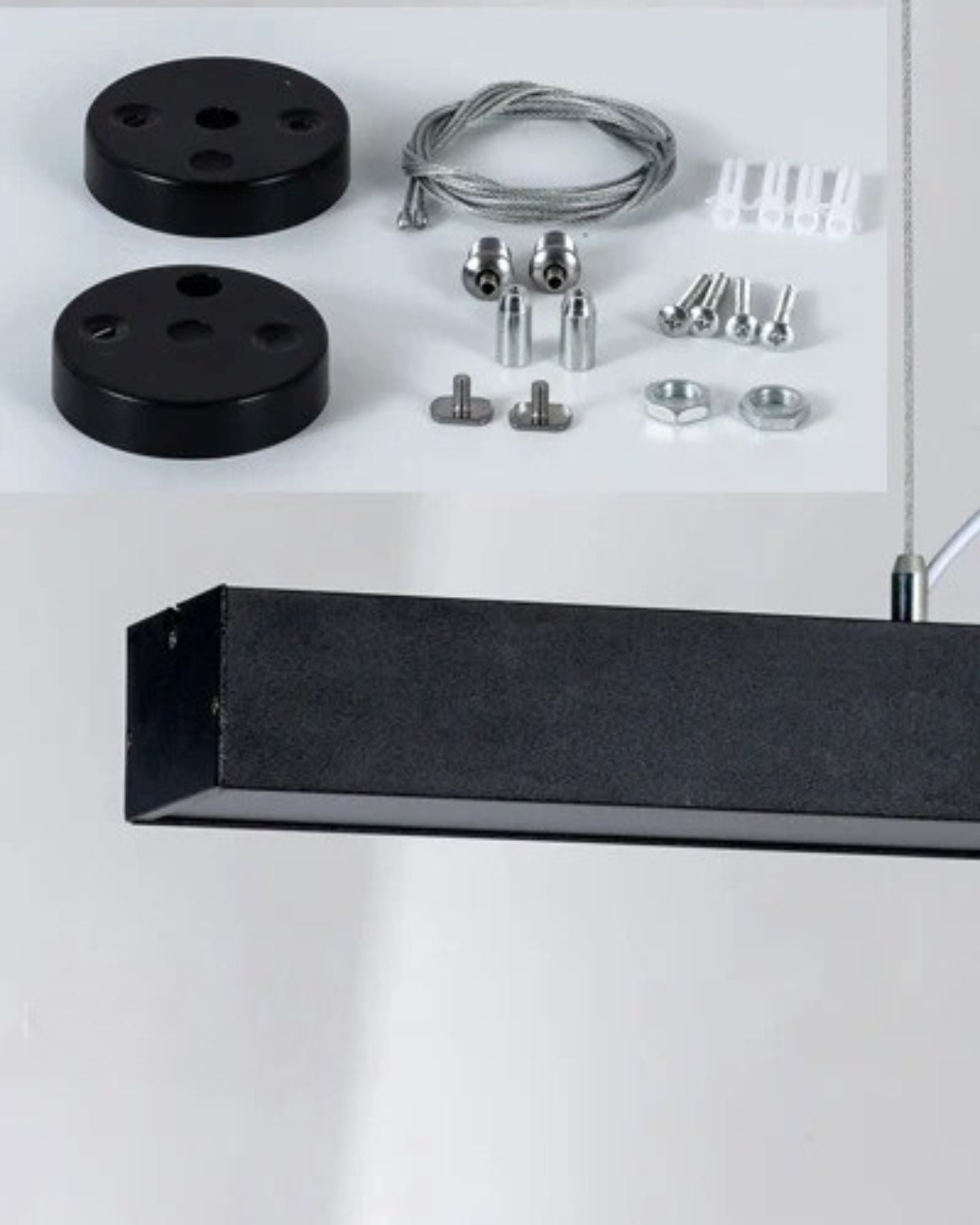 Barra Led Eléctrica - 1,2 m Color Negro - Dreamy Home