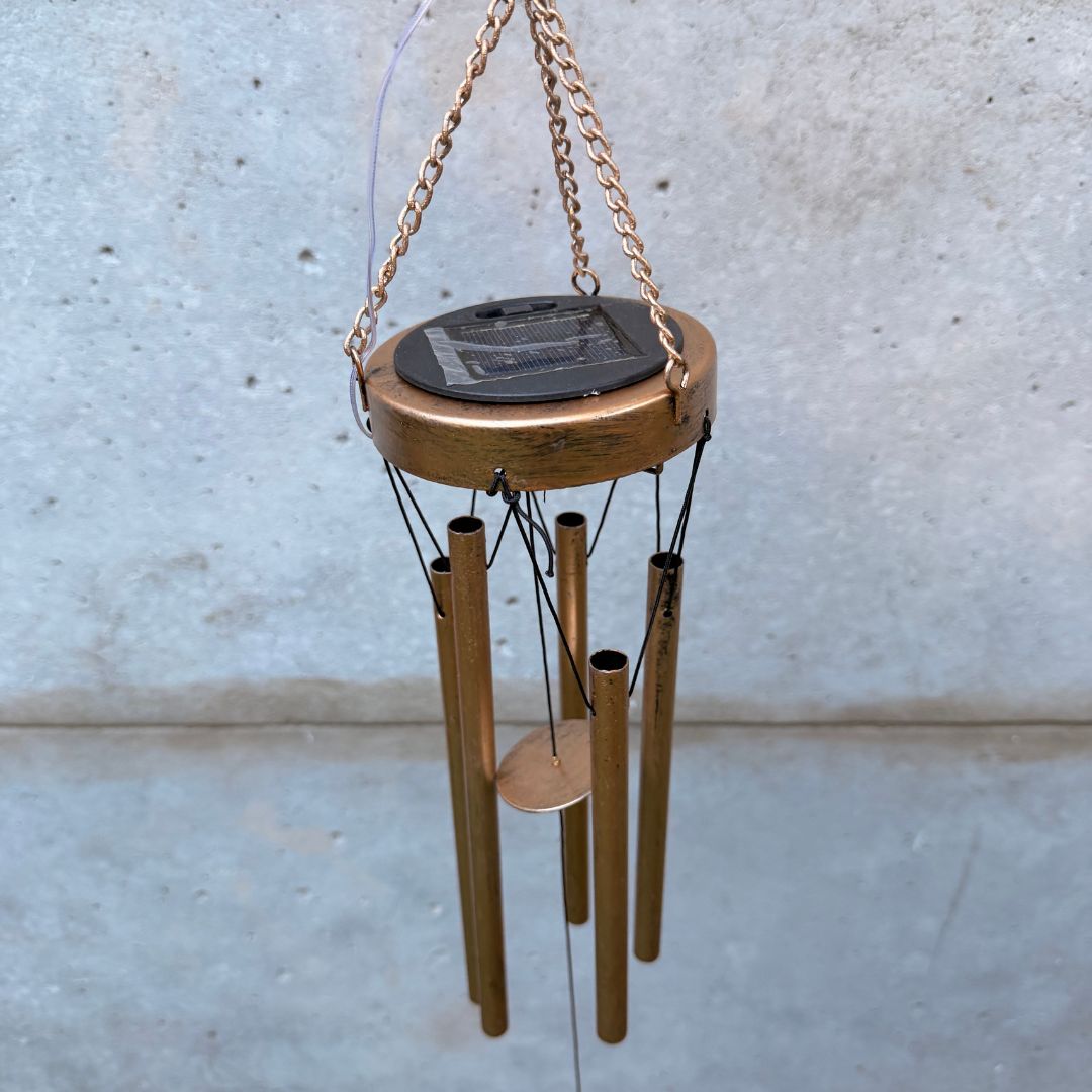 Colgante de Viento de Hada Solar - Luz Cálida / Metal / IP44 - Disponible en Dreamy Home!