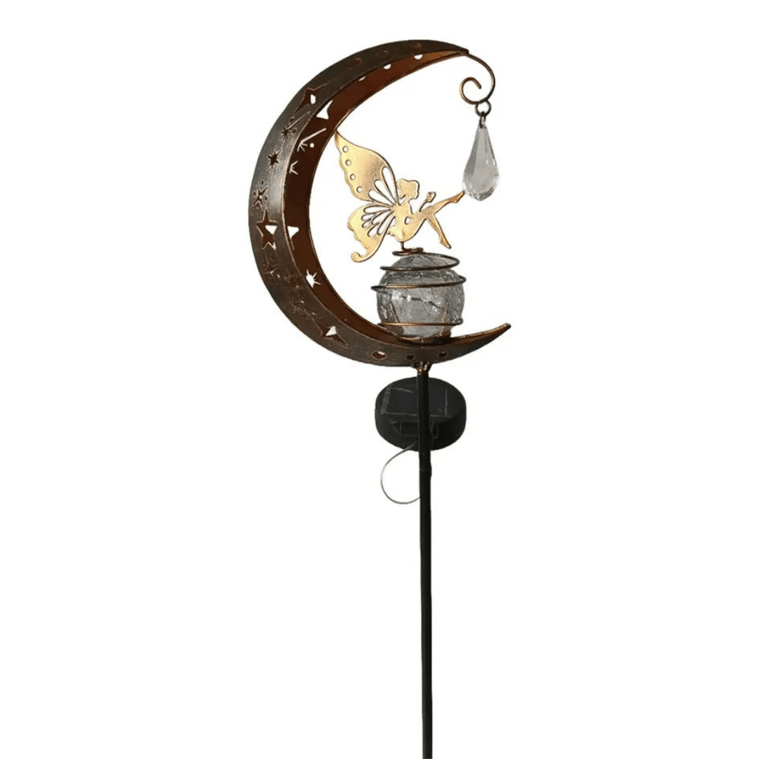 Estaca de Hierro Solar Hada - Luz Cálida / IP65 / Metal - Disponible en Dreamy Home!