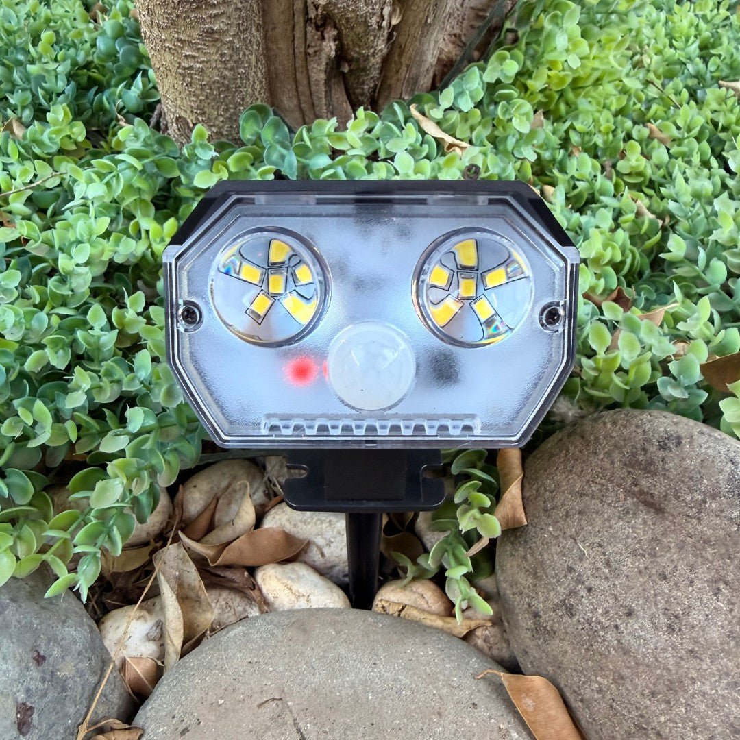 Estaca de Luz Solar con Sensor de Movimiento - Luz Fría - Disponible en Dreamy Home!