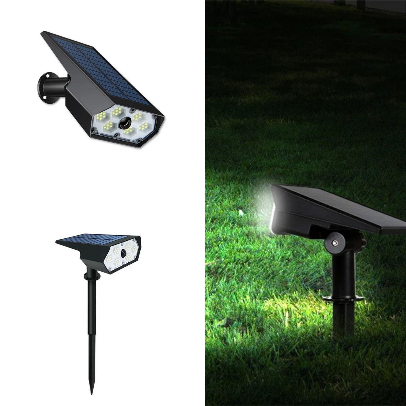 Estaca de Luz Solar con Sensor de Movimiento - Luz Fría - Disponible en Dreamy Home!