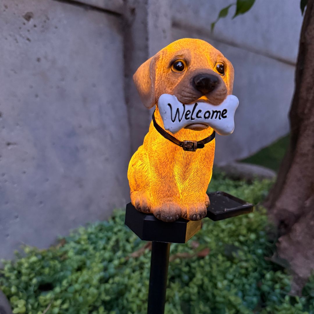 Estaca de Perro Solar - Luz Cálida / IP65 - Disponible en Dreamy Home!