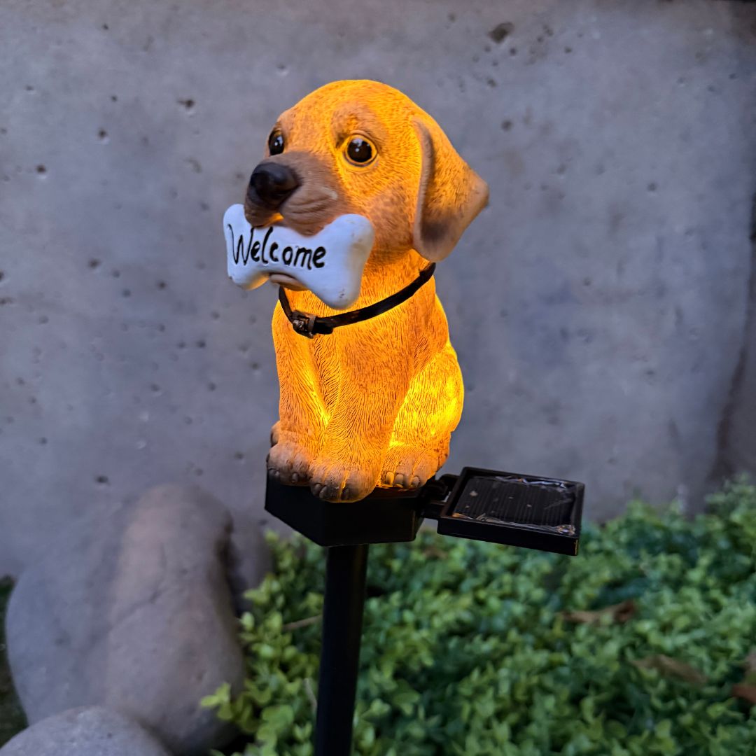 Estaca de Perro Solar - Luz Cálida / IP65 - Disponible en Dreamy Home!