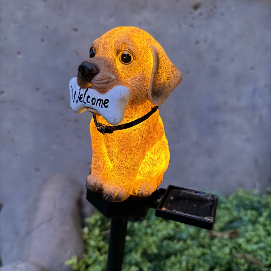Estaca de Perro Solar - Luz Cálida / IP65 - Disponible en Dreamy Home!