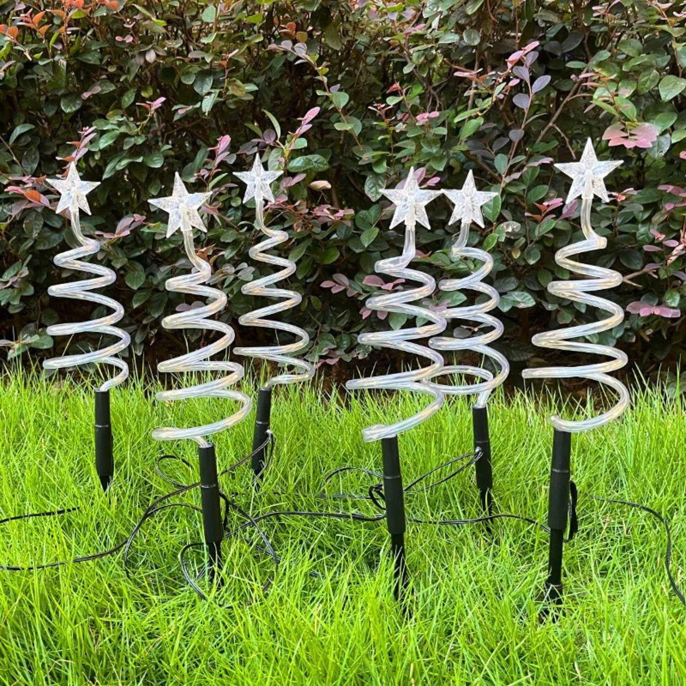 Estacas de Árboles Espirales - 3 Un / Luz Cálida / IP65 - Disponible en Dreamy Home!