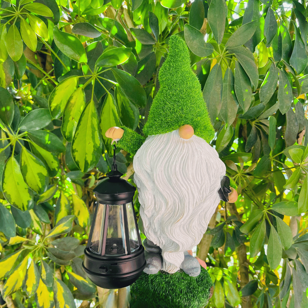 Estatua de Duende Solar - Luz Cálida IP65 - Dreamy Home