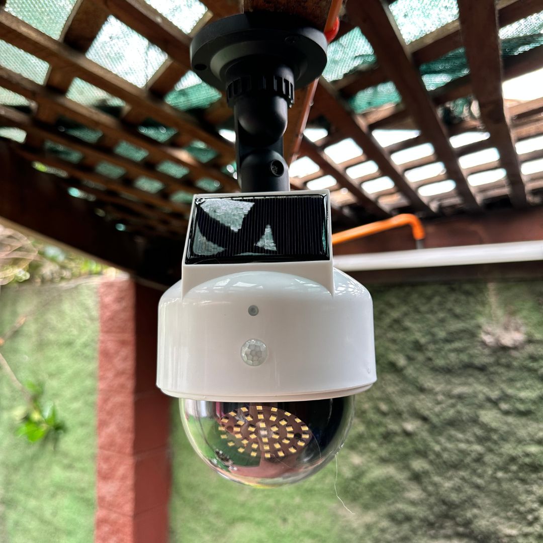 Foco Cámara de Vigilancia 360° Solar - Luz Fría IP65 - Dreamy Home