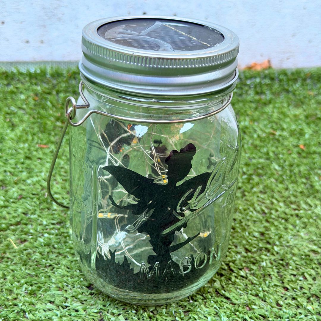 Frasco Hada Solar - Pack 2 Unidades /Luz Cálida / IP65 / Vidrio - Disponible en Dreamy Home!