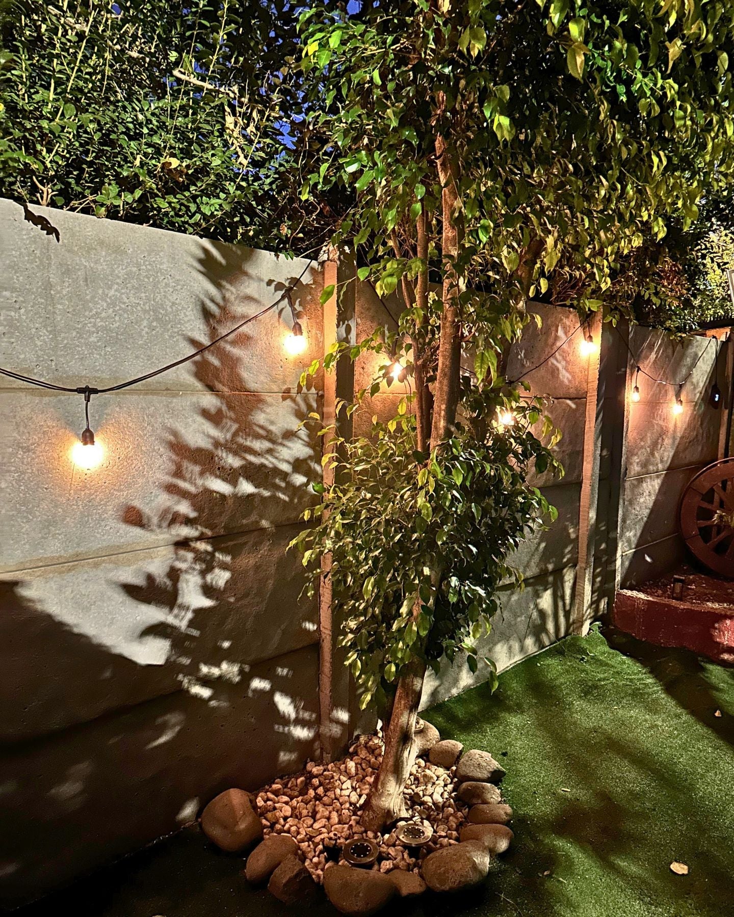 Guirnalda de Ampolletas Solar Hibrido - 10 Metros 10 Ampolletas Luz Cálida IP65 - Dreamy Home