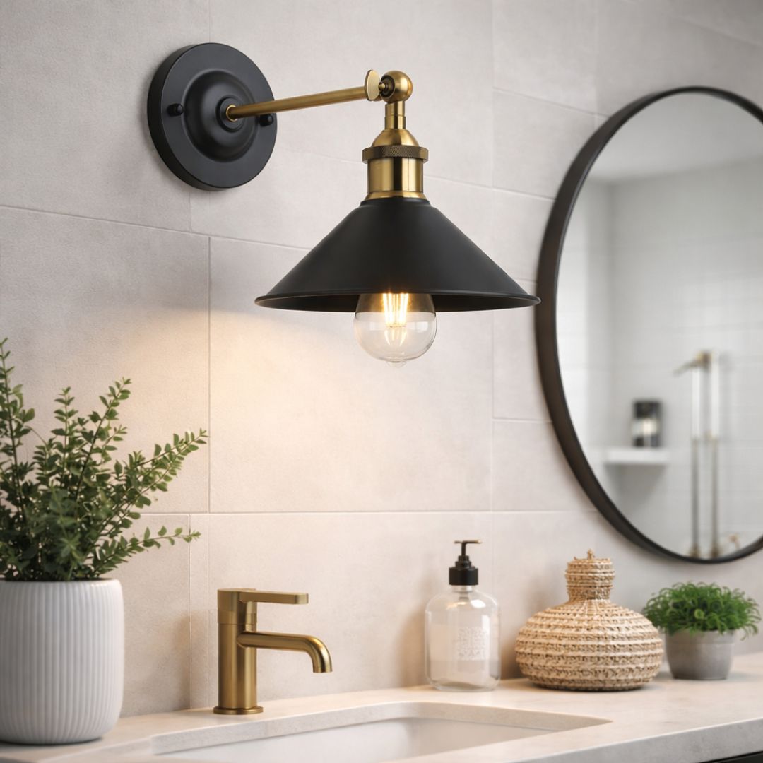 Lámpara Apliqué Loft - Metal / Incluye Ampolleta - Disponible en Dreamy Home!