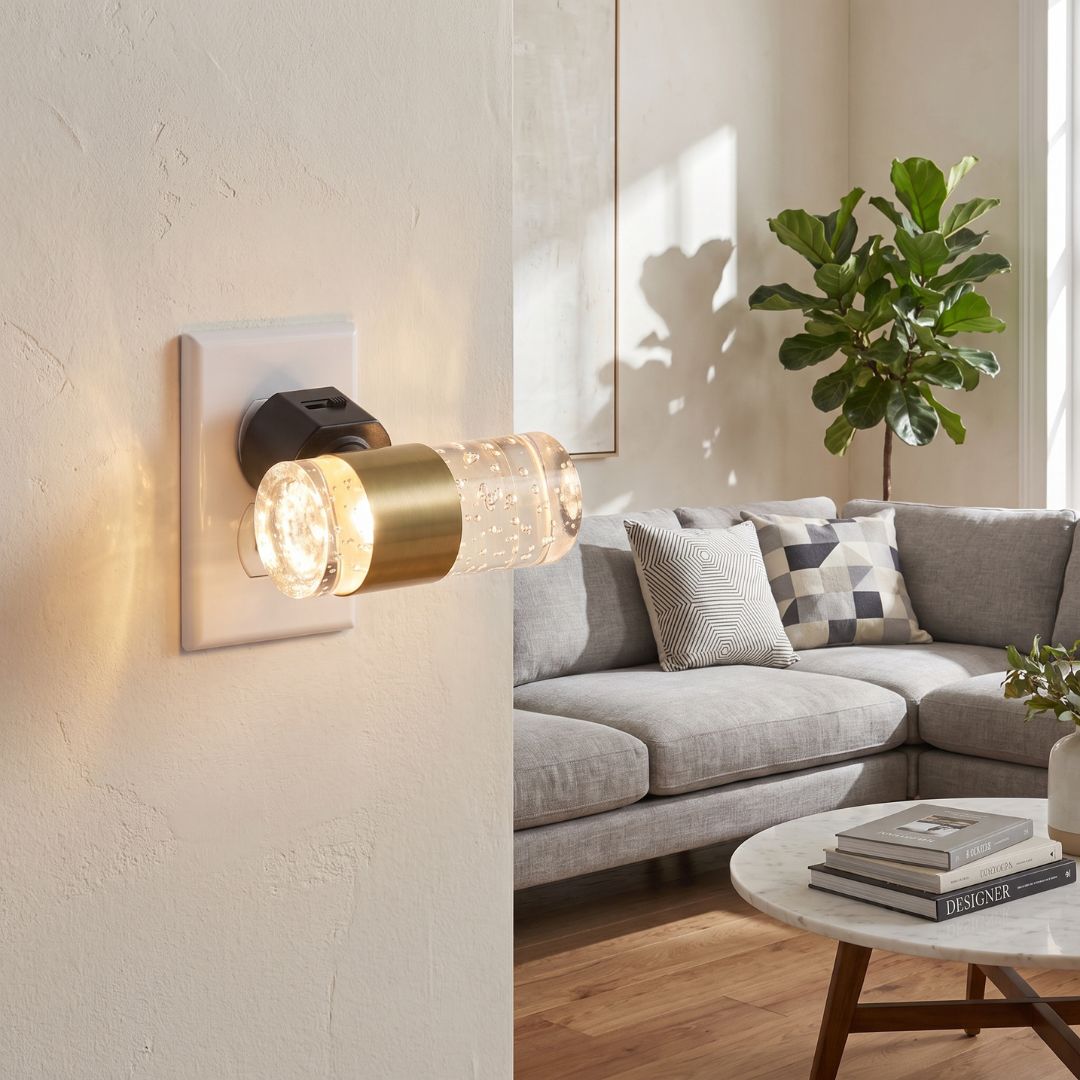 Lámpara de Burbujas Enchufable - Regula Intensidad / Luz Cálida - Iluminación - Disponible en Dreamy Home!