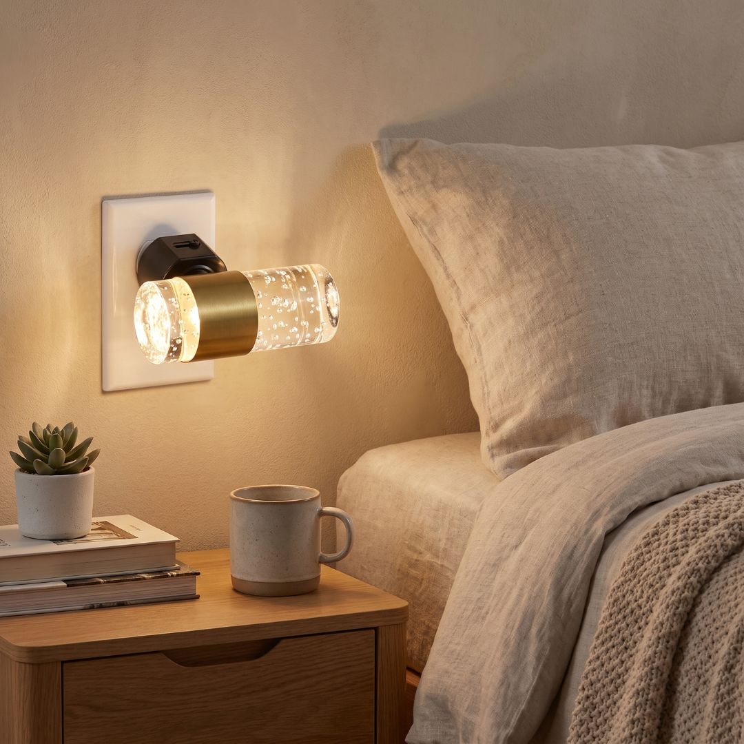 Lámpara de Burbujas Enchufable - Regula Intensidad / Luz Cálida - Iluminación - Disponible en Dreamy Home!