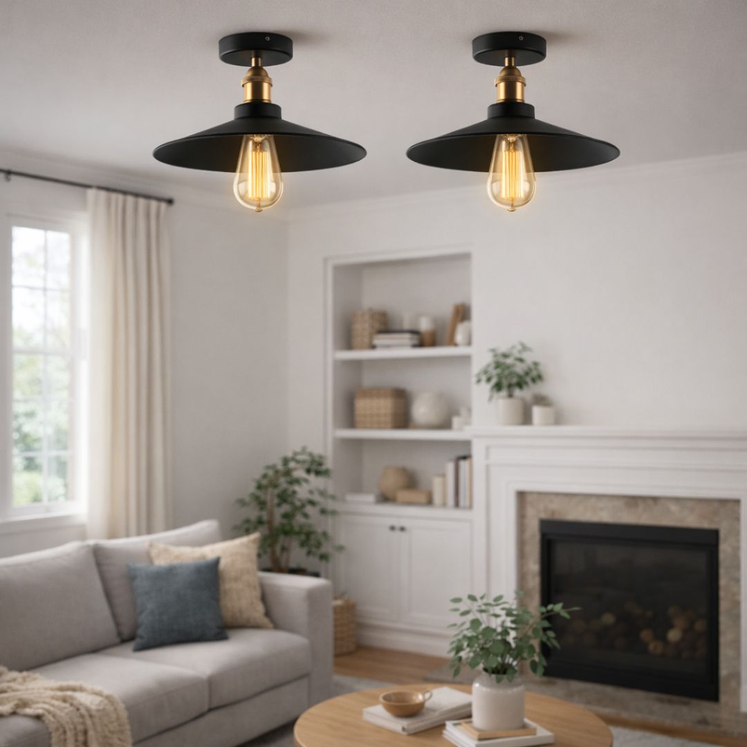 Lámpara Moderna de Techo - Metal / Incluye Ampolleta - Casa y jardín - Disponible en Dreamy Home!