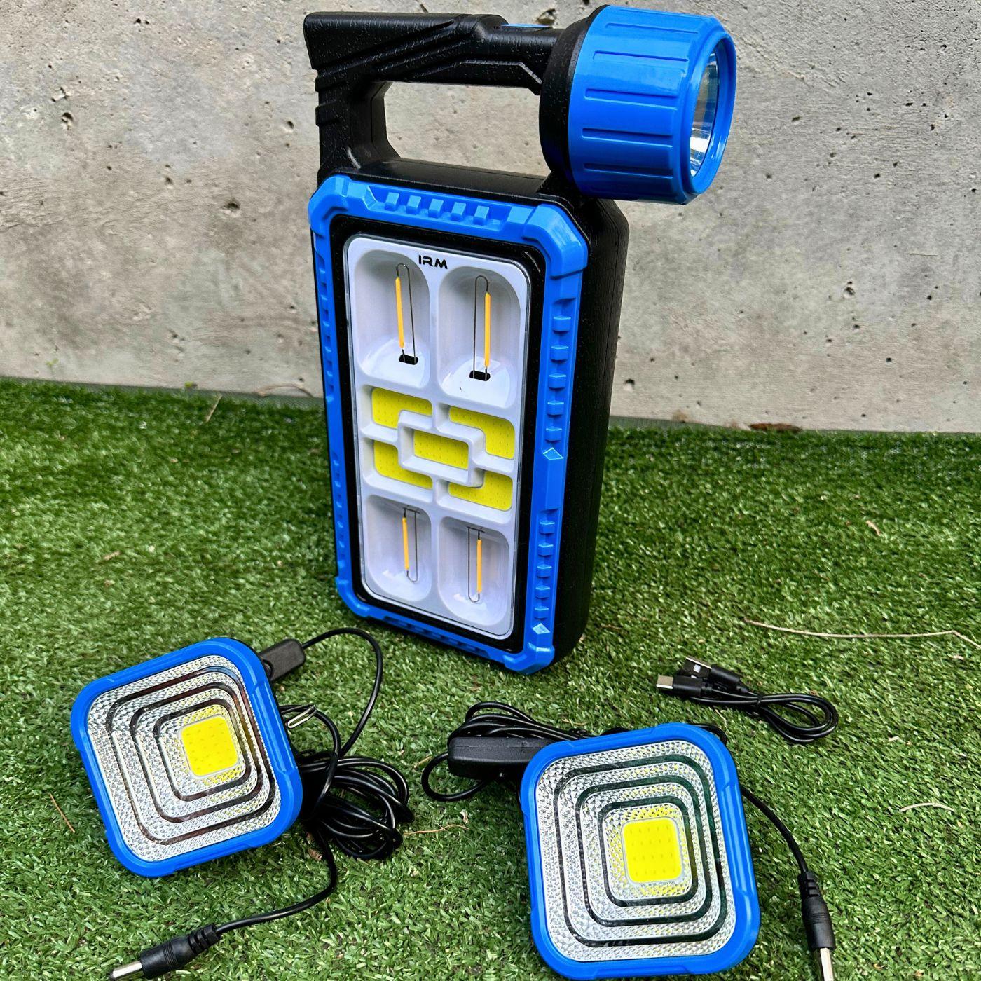 Lámpara Solar Portátil - USB / Doble Foco 3 m / Luz Fría o Cálida - Disponible en Dreamy Home!