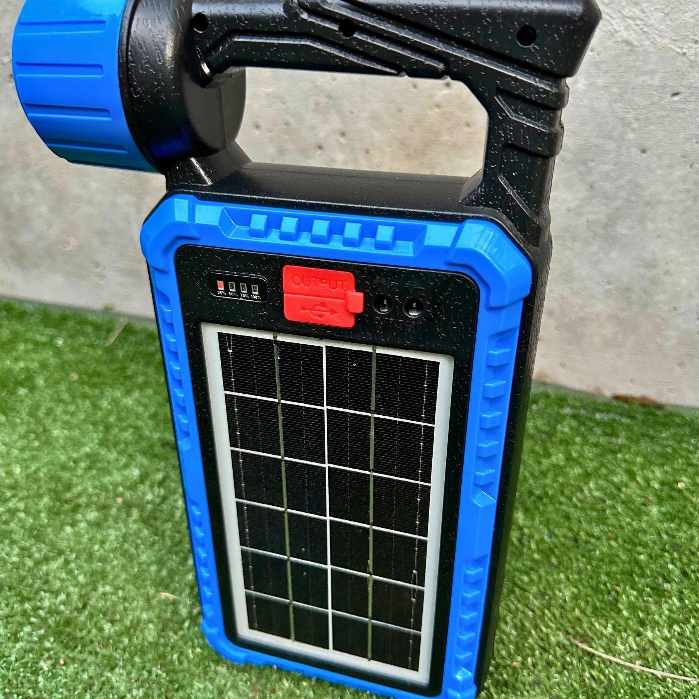 Lámpara Solar Portátil - USB / Doble Foco 3 m / Luz Fría o Cálida - Disponible en Dreamy Home!