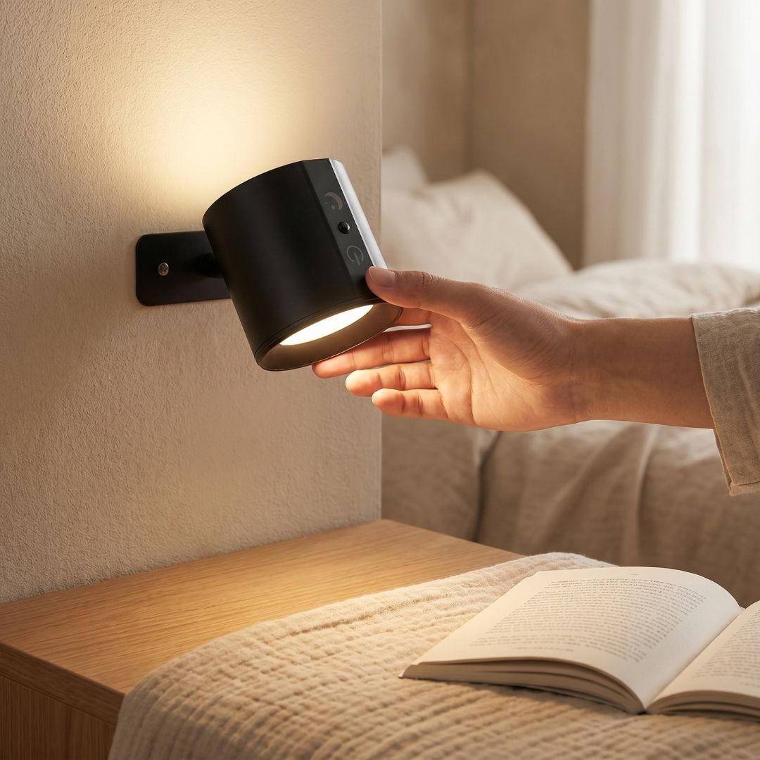 Lámparas de Velador Bidireccional 360° - 2 Unidades / USB / Control Remoto - Disponible en Dreamy Home!