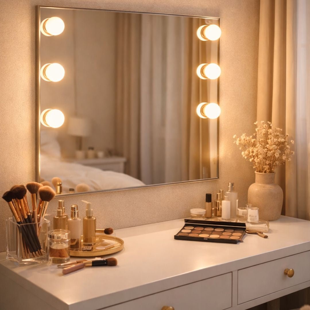 Luces de Espejo Tipo Camerino – USB / 3 Tonalidades / Regulable - Disponible en Dreamy Home!