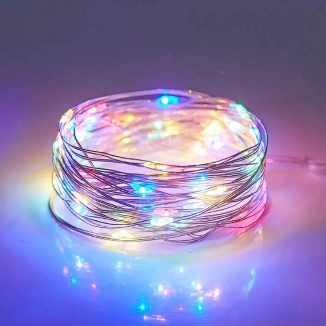 Luces Hada Solares - 10/20 m Luz Multicolor IP65 - Dreamy Home