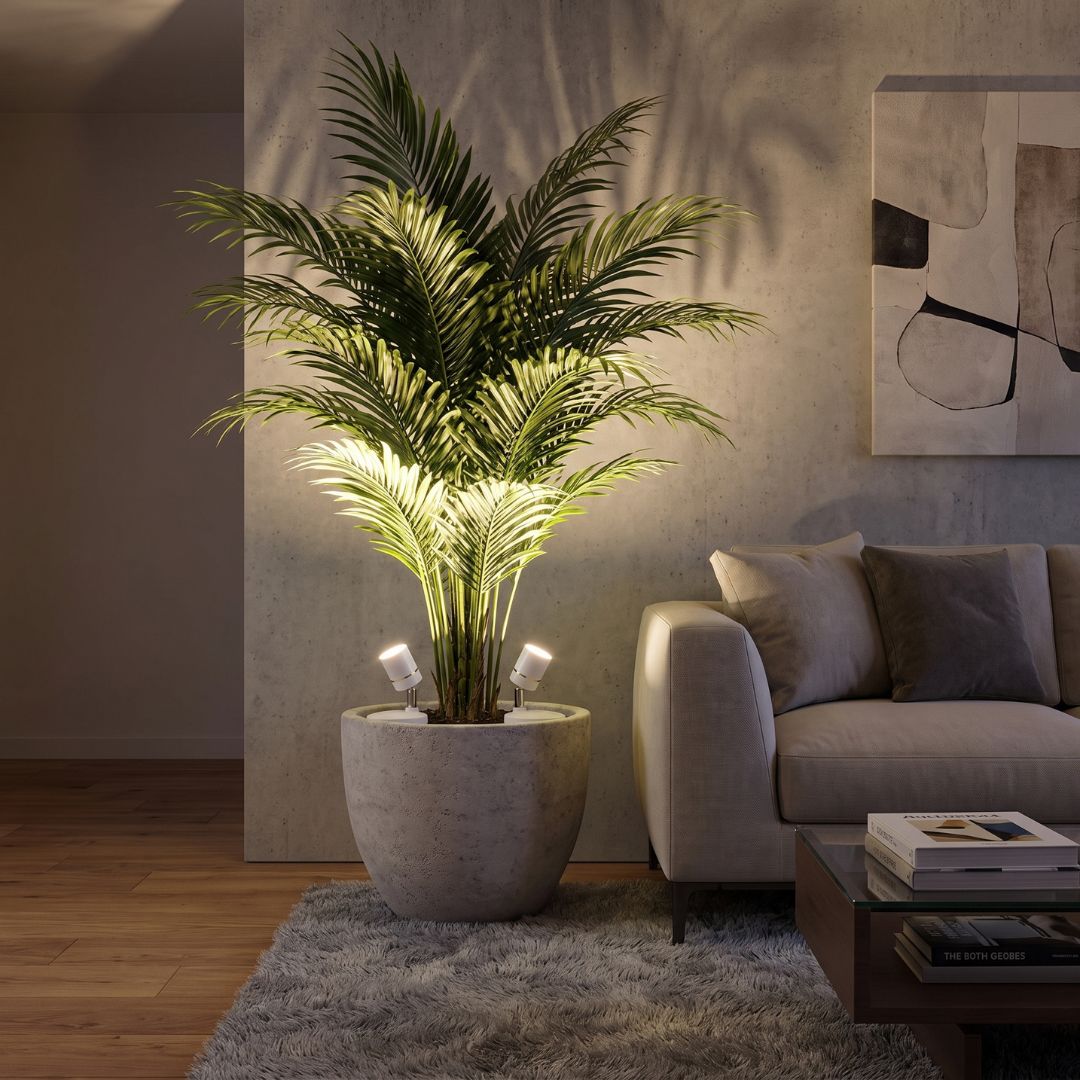 Pack 2 Focos LED Inalámbricos Orientables - 3 Pilas AA /Luz Blanca y Multicolor - Luces nocturnas e iluminación ambiente - Disponible en Dreamy Home!