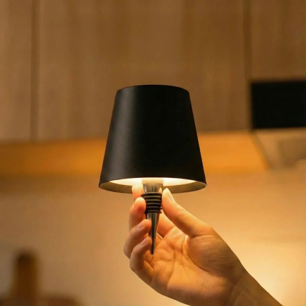 Pack 2 Lámparas Recargables para Botellas - 3 Tonos de Luz / USB C - Iluminación - Disponible en Dreamy Home!