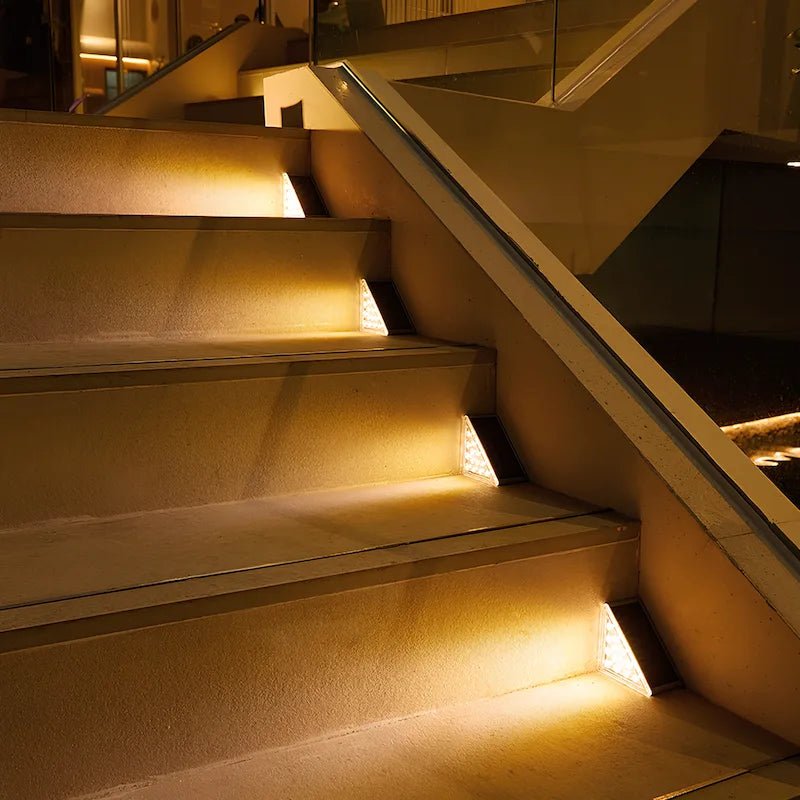 Pack 2 un. Luz Solar Escalera LED – Exterior / Luz Cálida / IP65 - Disponible en Dreamy Home!