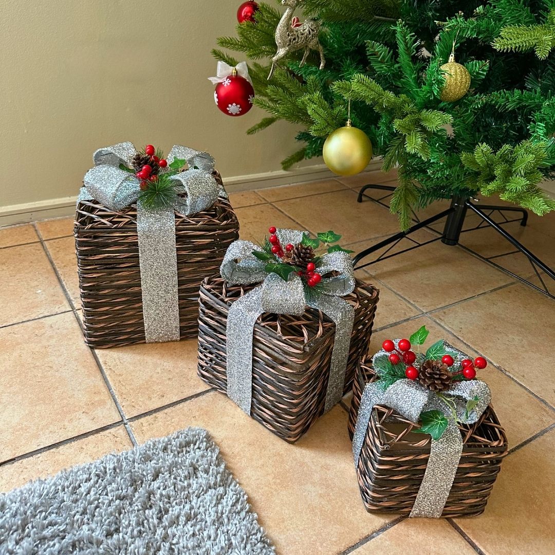 Regalos de Santa - Cinta Plateada - Disponible en Dreamy Home!
