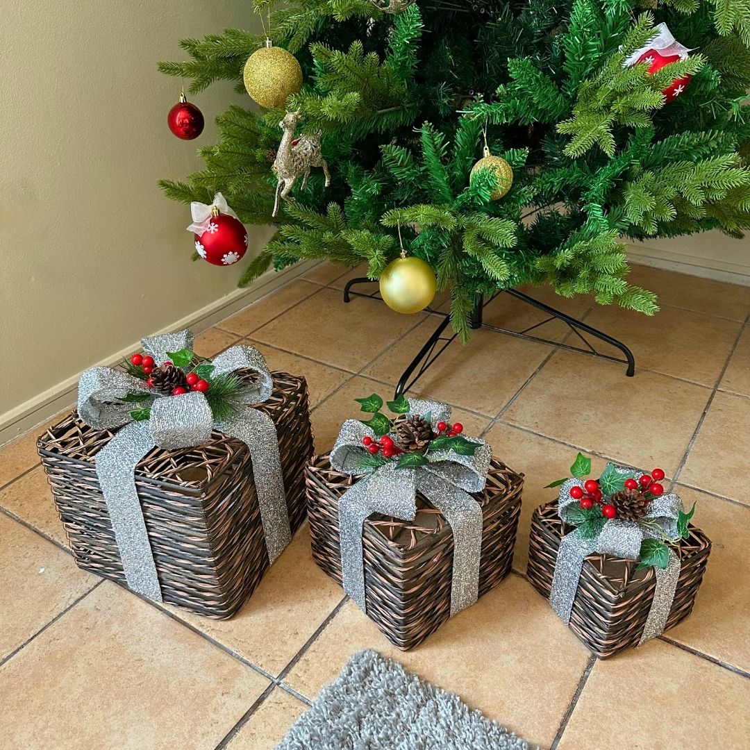 Regalos de Santa - Cinta Plateada - Disponible en Dreamy Home!