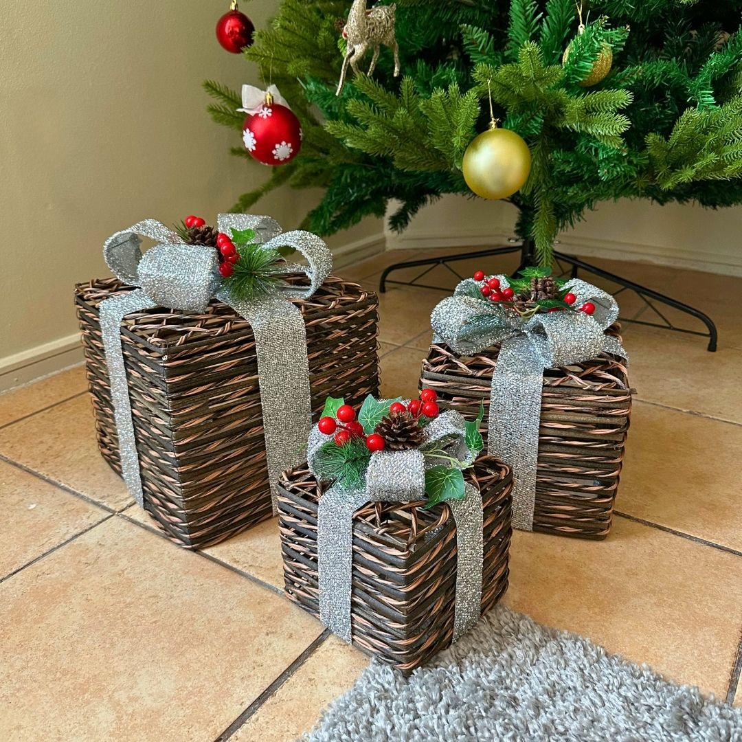 Regalos de Santa - Cinta Plateada - Disponible en Dreamy Home!
