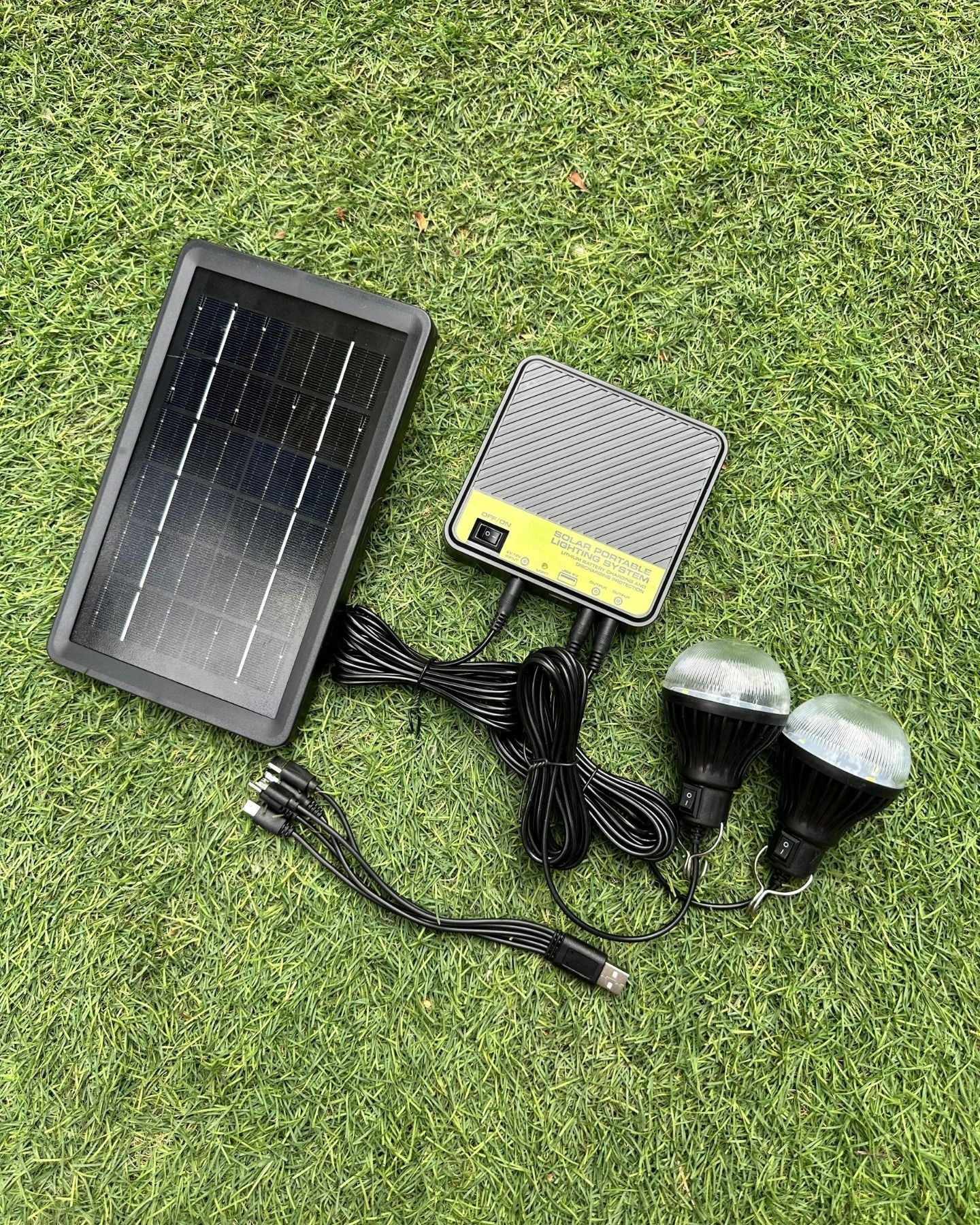 Sistema de Emergencia Solar EmergiMax - Luz Fría - Dreamy Home