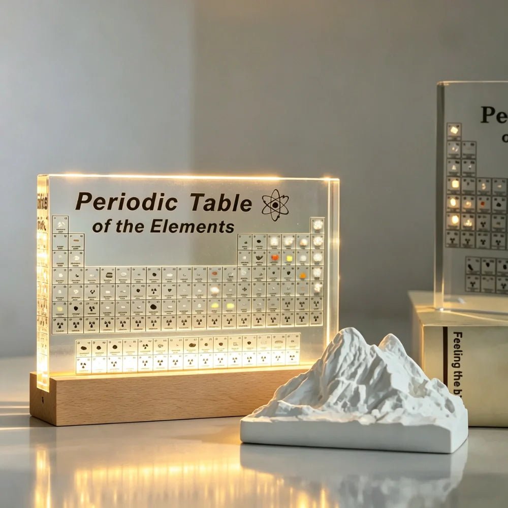 Tabla Periódica Iluminada - Luz Cálida / USB-C - Disponible en Dreamy Home!