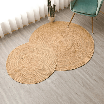 Alfombra de Ratán - Circular-Dreamy Home