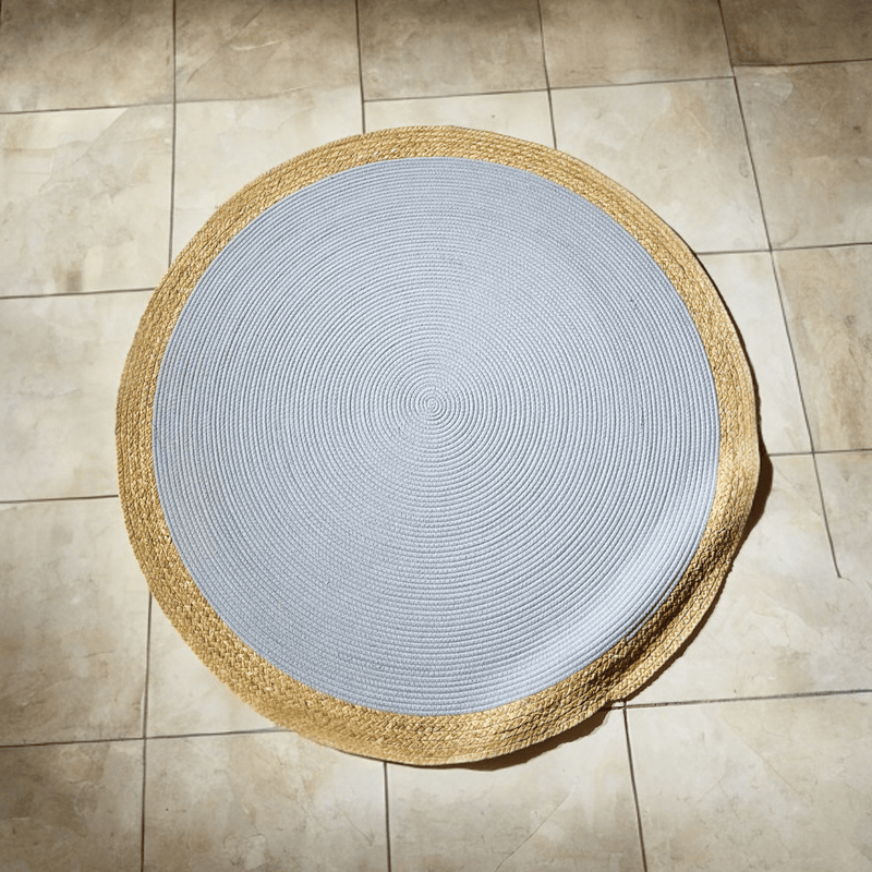 Alfombra Gris - Texturas Mixtas-Dreamy Home