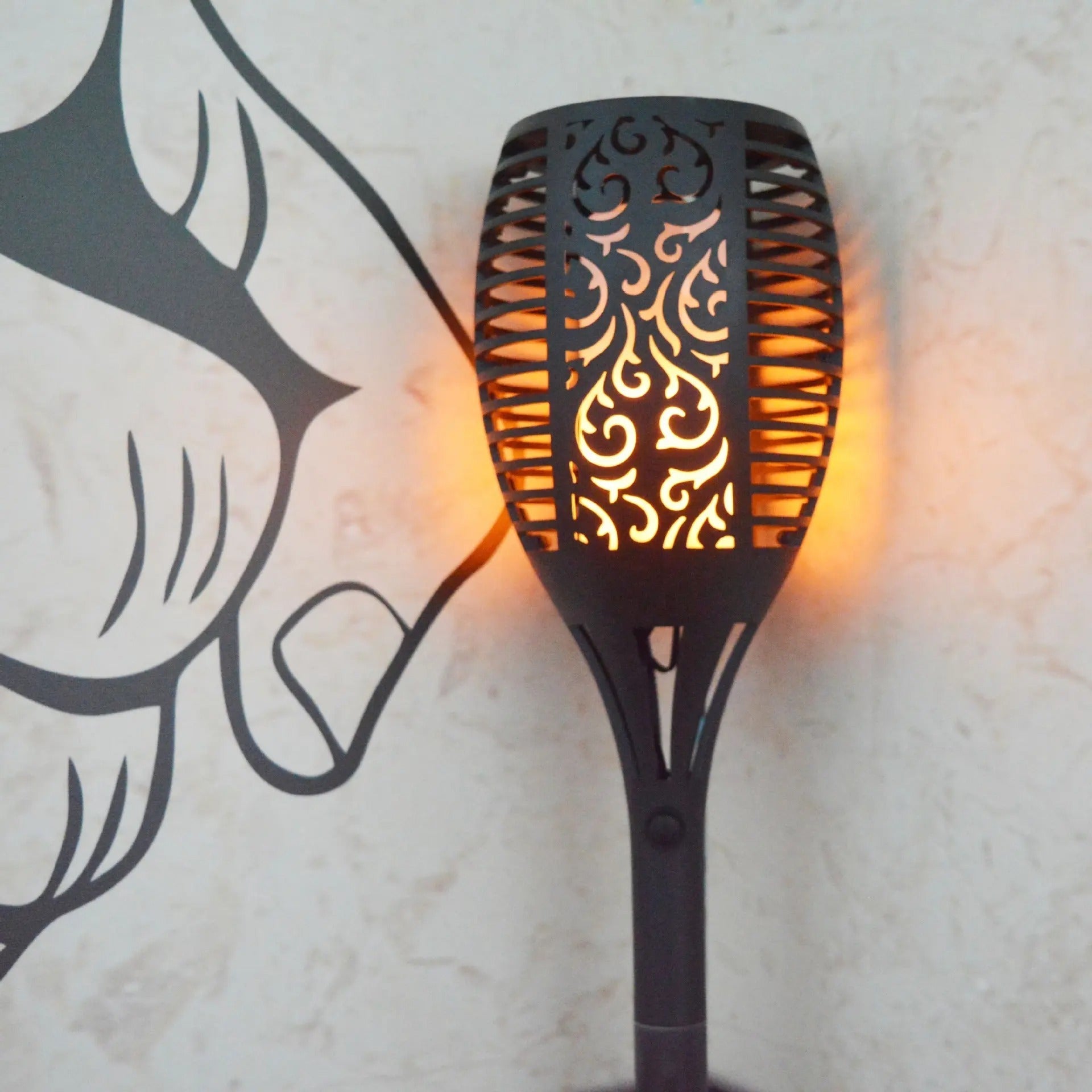 Antorcha Solar - 78 o 57,5 cm IP65 Luz Cálida-Dreamy Home