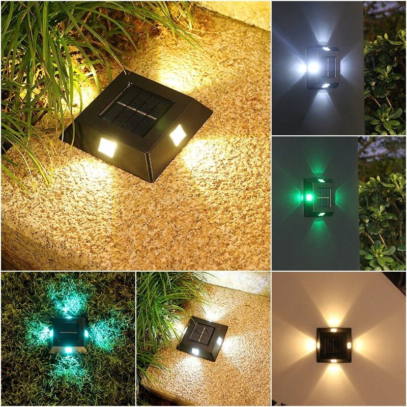 Apliqué 360° - 4 Unidades IP65 Luz Cálida-Dreamy Home