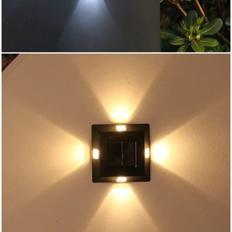 Apliqué 360° - 4 Unidades IP65 Luz Cálida-Dreamy Home