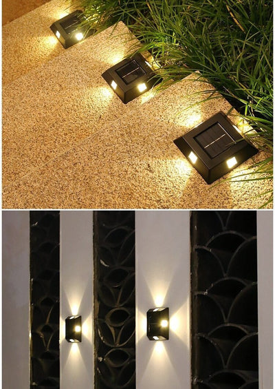 Apliqué 360° - 4 Unidades IP65 Luz Cálida-Dreamy Home
