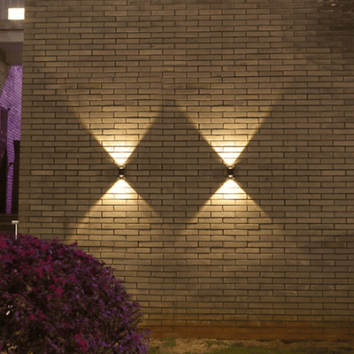 Apliqué Curvo Solar - 1 unidad IP65 Luz Cálida/Fría-Dreamy Home
