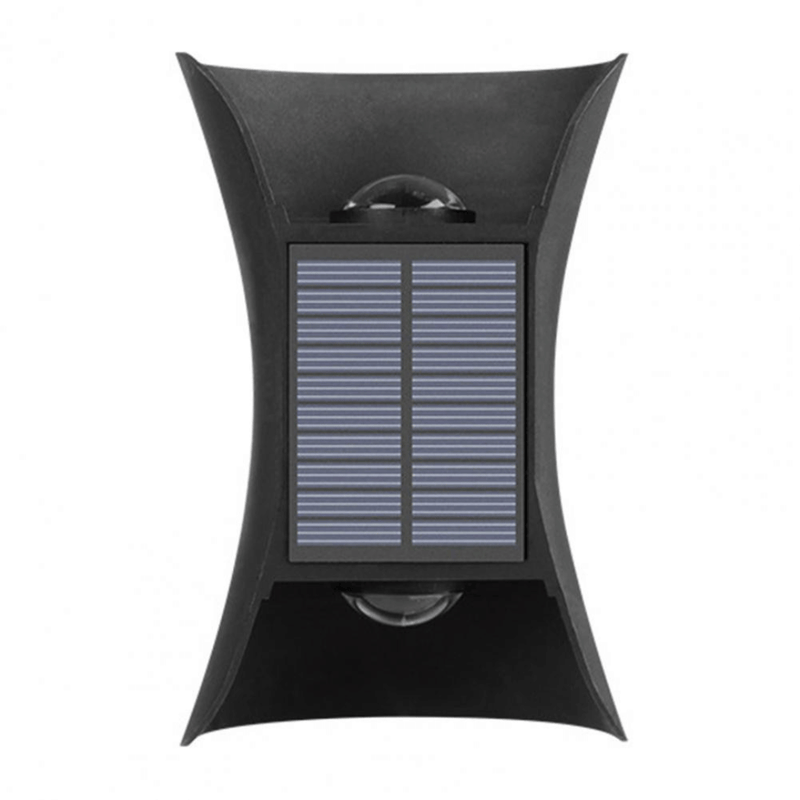 Apliqué Curvo Solar - 1 unidad IP65 Luz Cálida/Fría-Dreamy Home