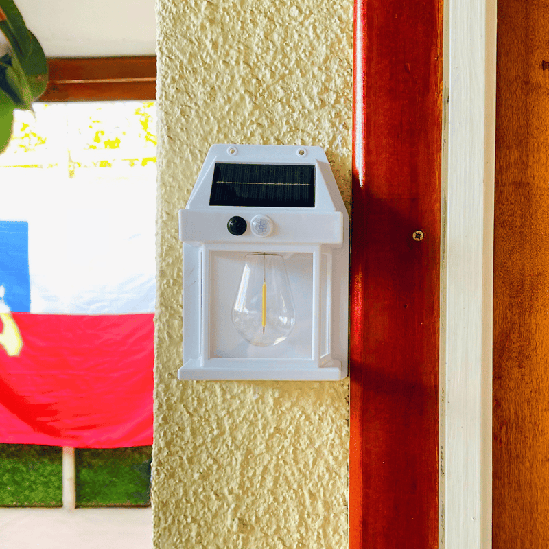 Apliqué Farol de Pared Solar - Luz Cálida IP65-Dreamy Home