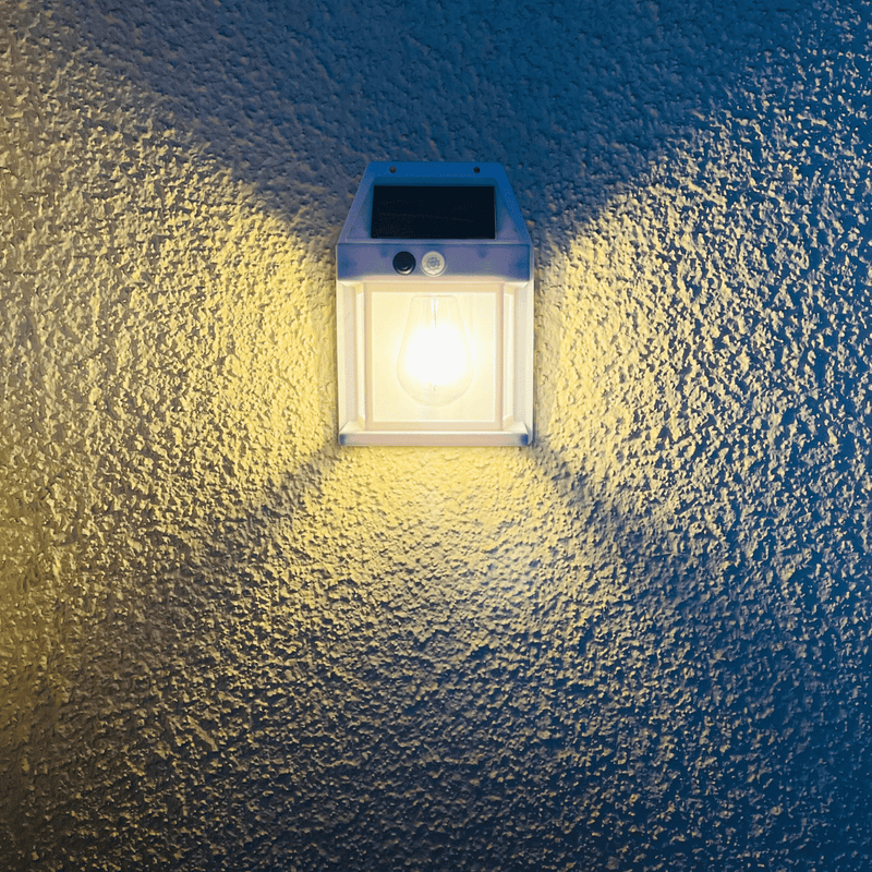 Apliqué Farol de Pared Solar - Luz Cálida IP65-Dreamy Home
