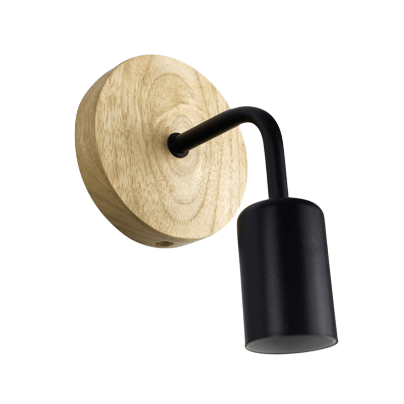 Apliqué Lámpara Madera - 220V Incluye Ampolleta 6W Cálida-Dreamy Home