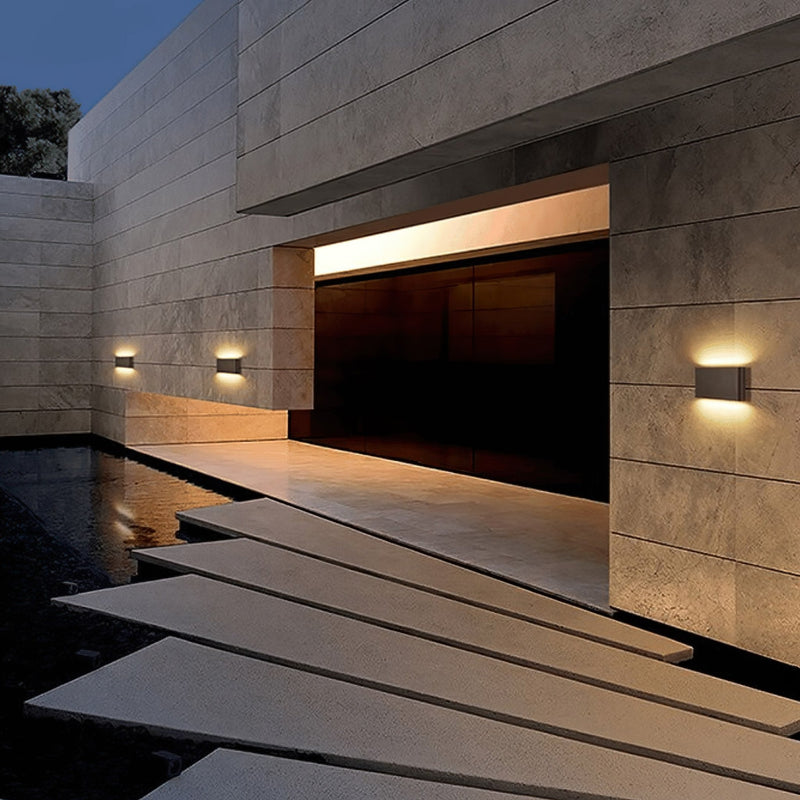 Apliqué Rectangular - IP44 Luz Cálida-Dreamy Home