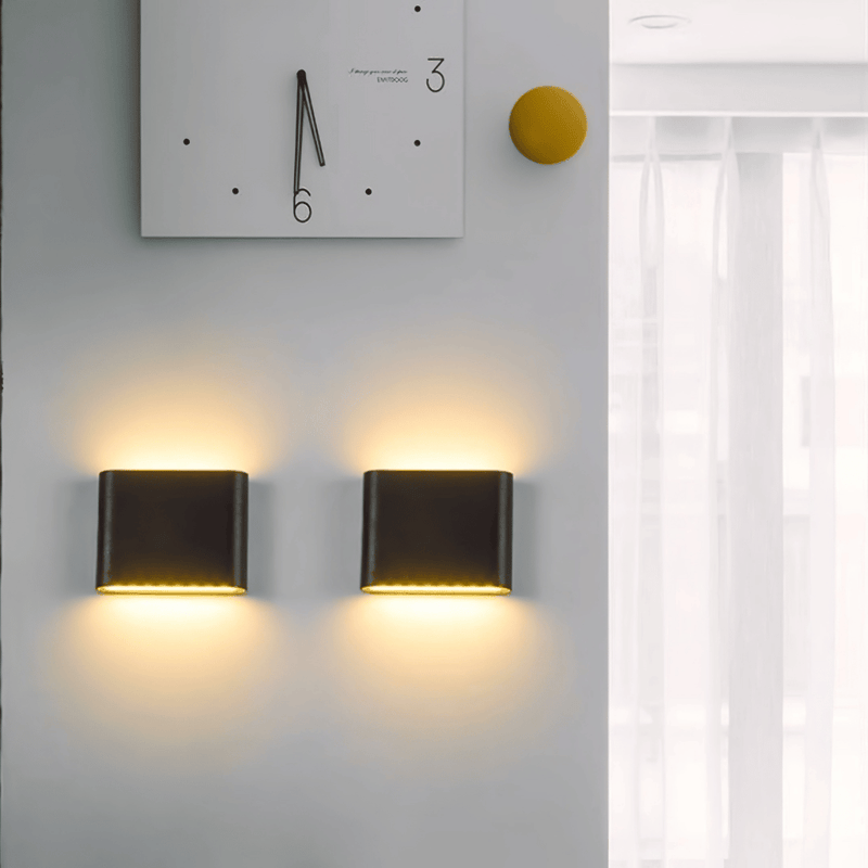 Apliqué Rectangular - IP44 Luz Cálida-Dreamy Home
