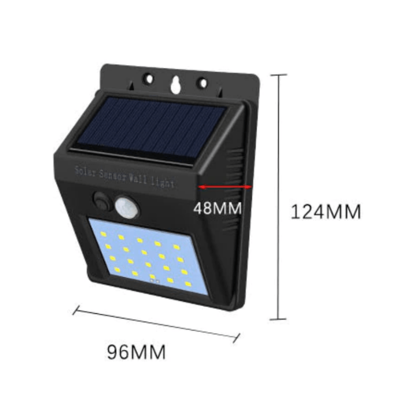Apliqué Solar Estándar - 10W IP65 Luz Fría-Dreamy Home